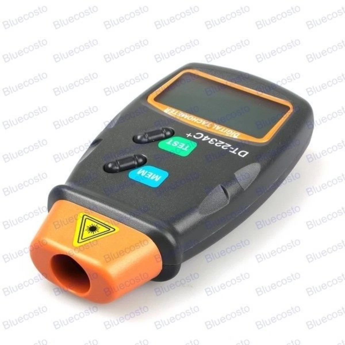 Tacómetro digital portátil Rpm Tach Motor Medidor de velocidad Láser Foto Tacómetro Sin contacto