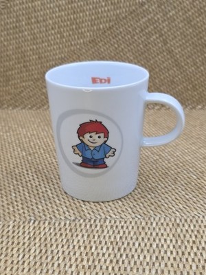 Rare EDI Mainzel Mannchen Mugs ZDF Arzberg Germany 2004 Coffee Mug Cup