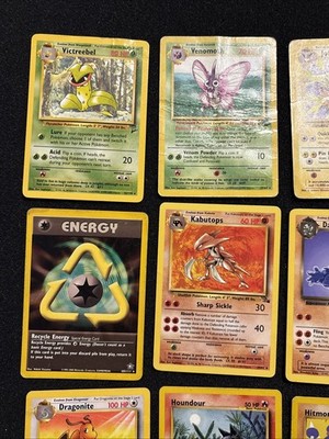 x9) Pokemon TCG Rare Vintage - WOTC Pokémon Collection 1999-2000