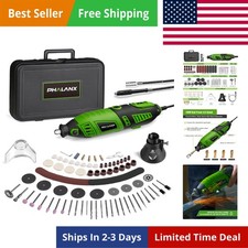 180W Rotary Tool Kit, 1.5-Amp 6 Variable Speed with Flex Shaft, 8000-32000RPM...