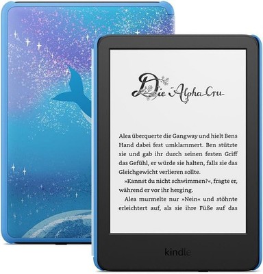 Amazon Kindle Kids E-Book Reader Touchscreen 16GB WLAN Schwarz, Blau (Amazon Kin