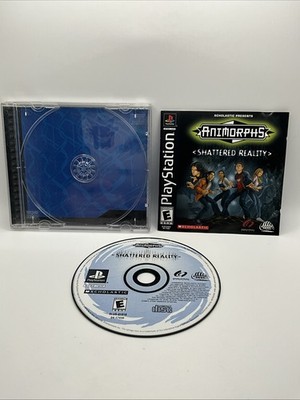 Animorphs: Shattered Reality (Sony PlayStation 1, PS1, 2000) CIB