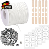 Kerzendocht Set 1600Cm Baumwolle FüR Dicke Kerzen Diy BastelzubehöR