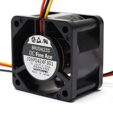 Sanyo 109P0424F301 24VDC Box Fan, 1-5/8" x 1-1/8"