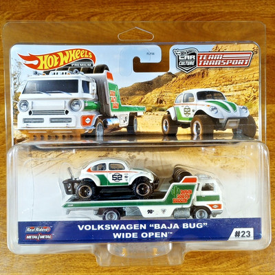 Hot Wheels Premium Car Culture Team Transport Volkswagen Baja Bug Wide Open 2020