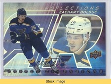 2024-25 Upper Deck Extended Series Rookie Reflections Zachary Bolduc READ 3d2