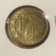 NAMIBIA 2006 AU 1 DOLLAR COIN