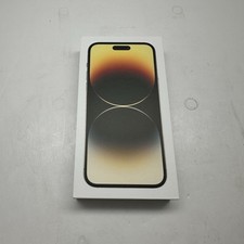 Apple iPhone 14 Pro Max Gold 2022 A2651 Empty Box Only
