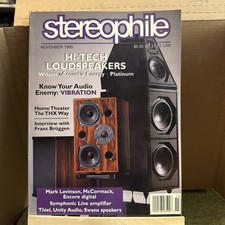 STEREOPHILE Magazine - Nov 1995 Hi-Tech Loudspeakers Wilson-acoustic Energy