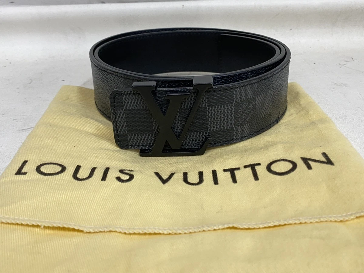 値下げ　LOUIS VUITTON ブラック ベルト Louis Vuitton Black Belts for Men for sale | eBay