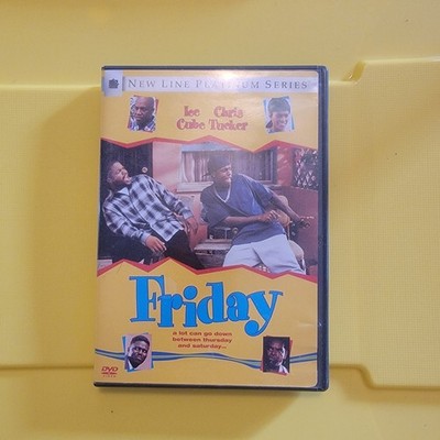 Friday DVD 1995 Platinum Series Ice Cube Chris Tucker F. Gary Gray Comedy