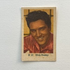 Elvis Presley #21 Dutch Gum B Set 1960s Vintage Non-Sport Trading Card