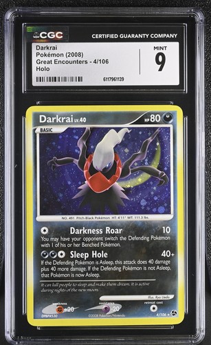 Darkrai graded CGC 9 for sale on eBay