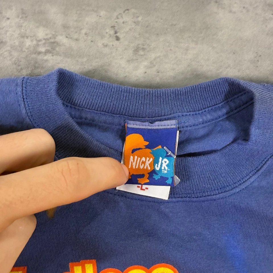 Camiseta De Colección Nick Jr Backyardigans Niños Jóvenes Camiseta Grande Dibujos Animados 2006 RARA Foto 4 de 4