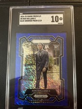 2024-25 Panini Prizm Draft - Blue Shimmer FOTL #8 Ron Holland II Rookie /19