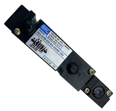 MAC VALVES 92B-ACB-000-DU-DDAP-1DN SOLENOID VALVE W/ MAC DUB-DDAP-1DN  