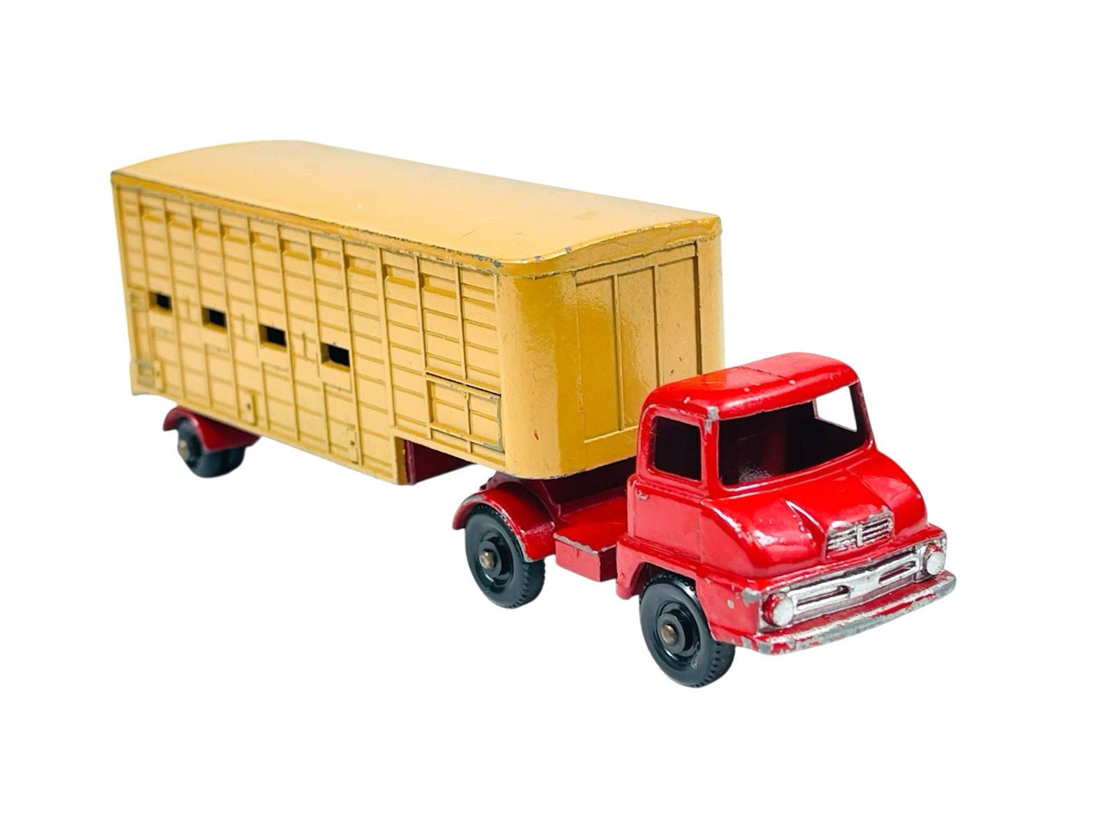 Matchbox Lesney Major Pack No. 7 Varied GPW BPW Thames Jennings Cattle Trucks