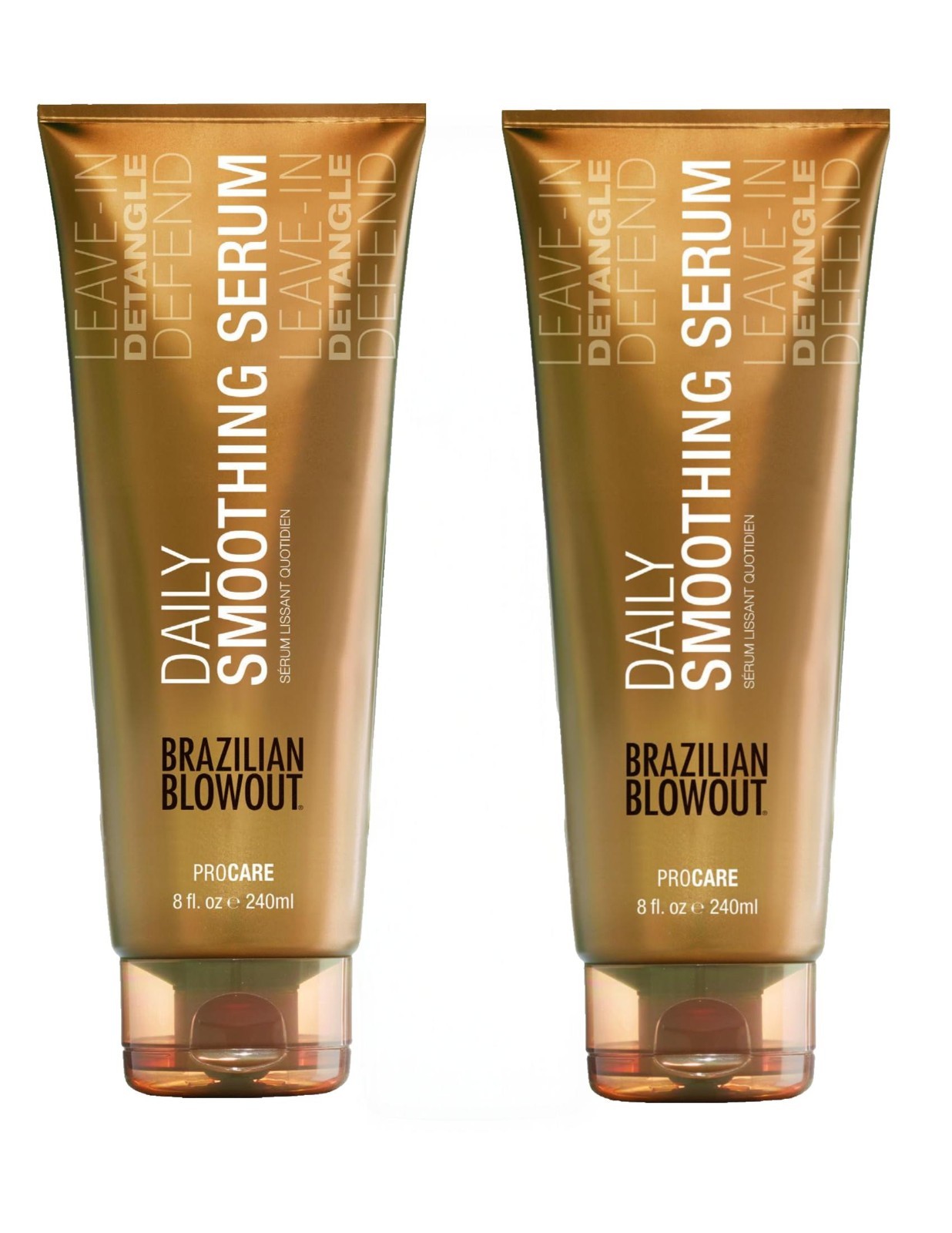 Brazilian Blowout Daily Smoothing Serum, 8 Fl Oz (Pack of 2)