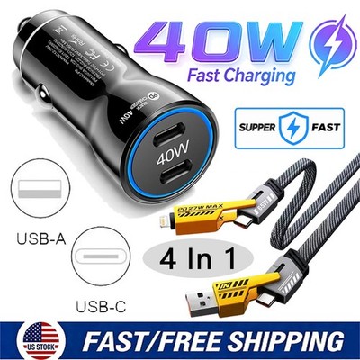 40W Super Fast Charging USB Type C Wall Charger For Samsung S26 S25 FE A17 A16 