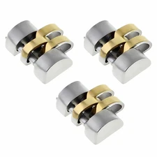 3-10MM LINK FOR JUBILEE WATCH BAND 26MM LADY ROLEX 6916 6917 TWO TONE PLATED