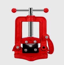 Heavy-Duty Pipe Pressure Clamp Gantry Clamp Pipe Holder Bench Vise Manual