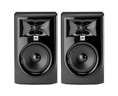 2x JBL 305P MkII Active Speaker Pair Powered Studio Monitor PROAUDIOSTAR