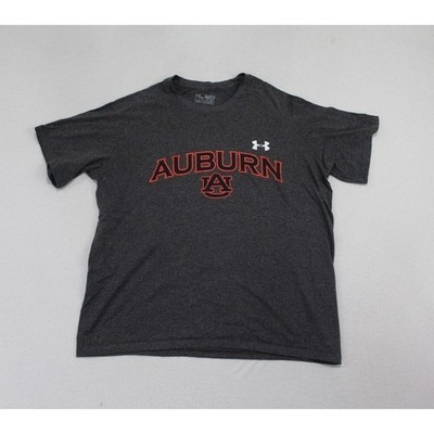 Under Armour Men Gray Shirt Auburn Tigers NCAA Size Meduim