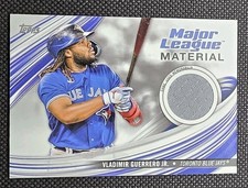 2023 Topps Update Series Major League Material Vladimir Guerrero Jr. Game Used