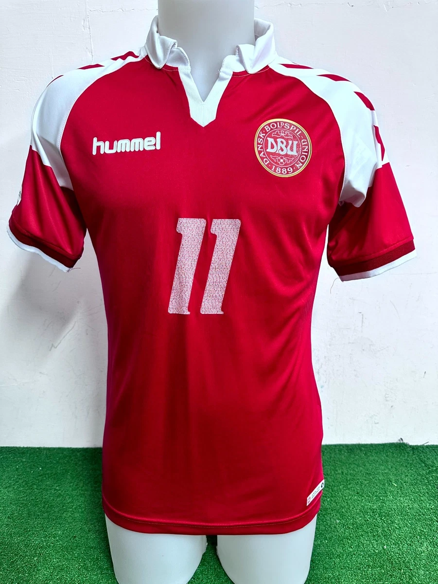 Maillot de football rétro Danemark 1986 domicile