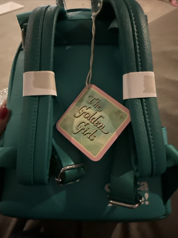 Loungefly Exclusive Golden Girls Cosplay Blanche Mini Bagpack NWT - Image 4 of 4