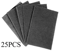 SATC 25 Pack 6" x 9" General Purpose Scuff Pads, Automotive Surface Prep P1500