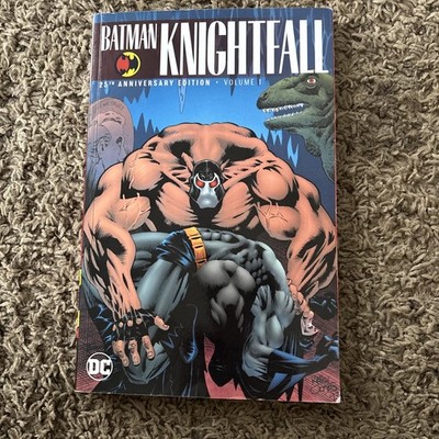 Batman Knightfall Vol 1 25th Anniversary Edition rare OOP (TPB) Knightquest