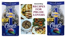 Sunsweet Ones Individual Pitted Prunes - 2 PACKS 12 oz 12 Ounce Pack of 2