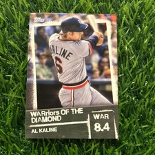 2020 Topps WARriors of the Diamond #WOD-49 Al Kaline Detroit Tigers C1