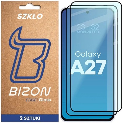 2x Schutzglas für Galaxy A27 5G Bizon Displayschutzglas Hartglas Handyglas Glas