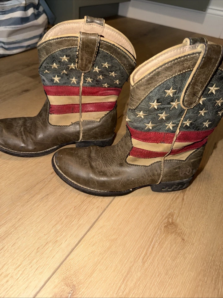 Botas vaqueras Roper para niños talla 1 Foto 2 de 4