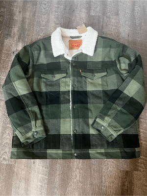 Levi's Mens Sherpa Trucker Jacket- Size XL
