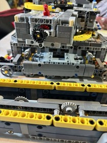 LEGO Technic Bucket Wheel Excavator 42055 Motorised 3929pcs Incomplete