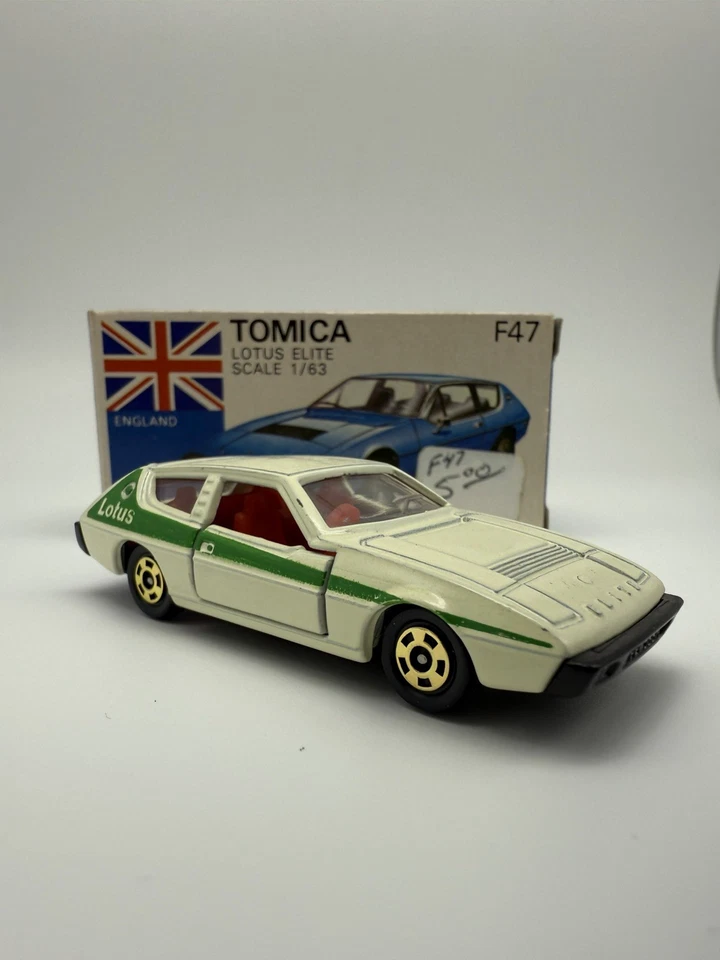 Tomica 1977 Tomy Lotus Elite F47 带盒 日本制造 1: 63 比例 — 第 4/4 张图片