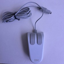 IBM Personal System/2, 2 Button Wired PS/2 Computer Mouse 6450350