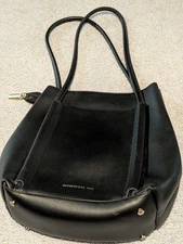 Expressions NYC Vegan Leather Bucket Bag