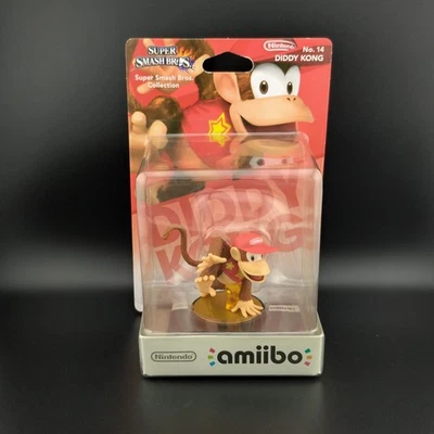 Nintendo Amiibo No. Nr. 14 Diddy Kong Super Smash Bros. NEU NEW SEALED - Bild 1 von 4