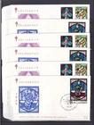 [LG79584] Belgium N°1519/1522FDC Solidarity First Day Cover COB € 21,00 SUPERB