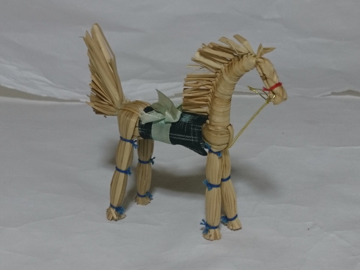 Shinano straw Horse / in nagano Japan | eBay