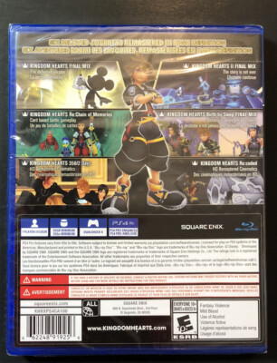 Kingdom Hearts HD 1.5 + 2.5 ReMIX [ 6 Games in 1 Case ] (PS4) NEW