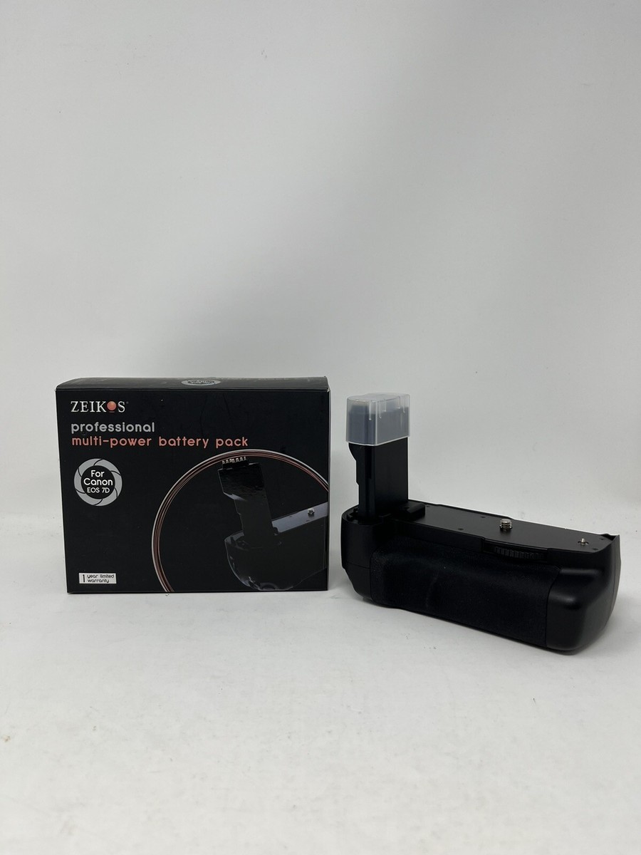 CANON EOS 7D BATTERY PACK (Zeikos for Canon) BRAND NEW FREE