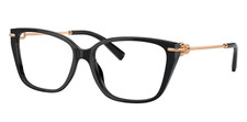 TIFFANY  Co. Gold Plated Eyeglasses TF 2248-K 8403 55-15 140 Black Gold Frames