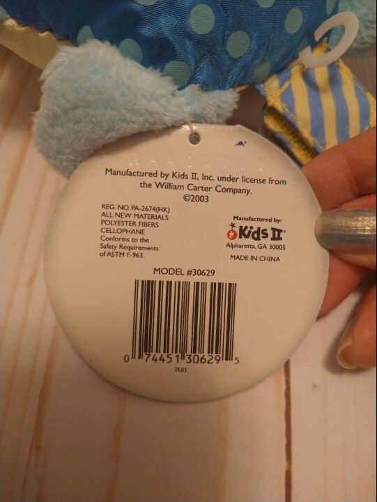 Kids 2 2003 Turtle Duck Dragonfly Plush Baby Toy Division By Carter's 