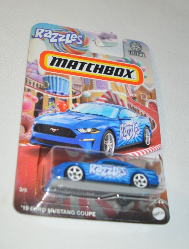 MATCHBOX 2024 RAZZLES 3/6 - ' 19 FORD MUSTANG COUPE BLUE | eBay