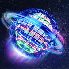 Flying Orb Ball Toy Hover Ball Boomerang Fidget Spinner Nebula Mini Drone Gift